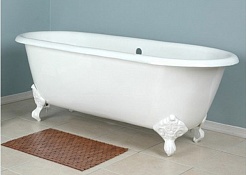Magliezza Чугунная ванна Patricia 168x76.5 (ножки белые) – фотография-1